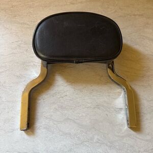 Harley Davidson Leather Studded Back Rest Sissy Bar